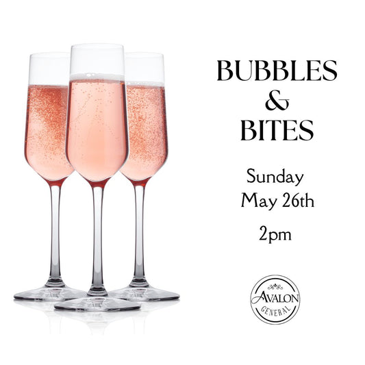 Bubbles & Bites 5/26