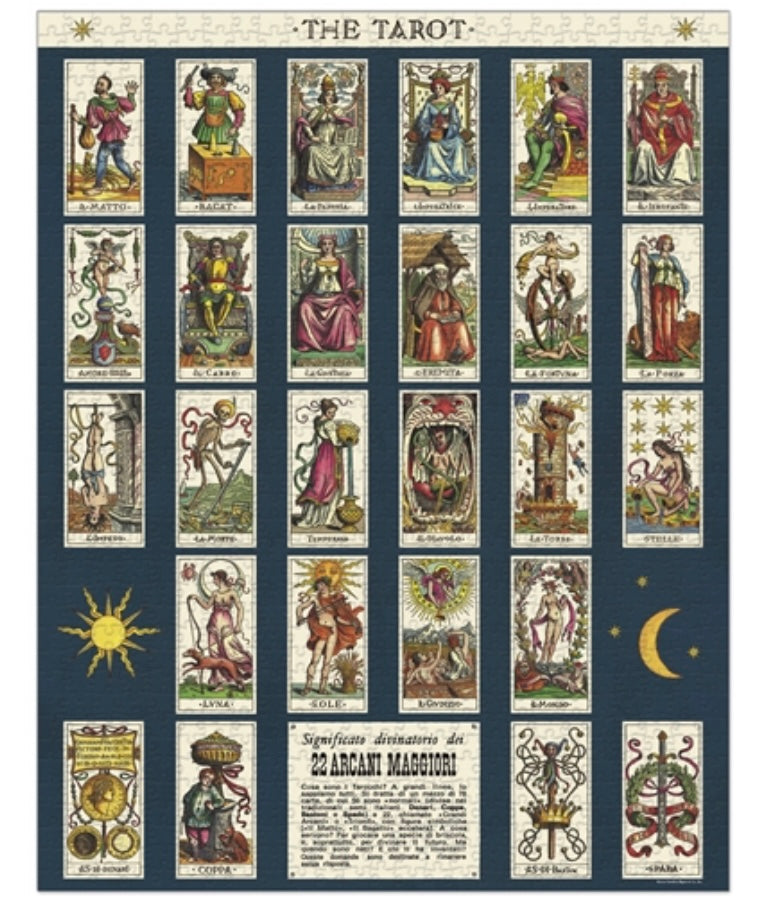 Tarot Cards 1000 Piece Vintage Puzzle