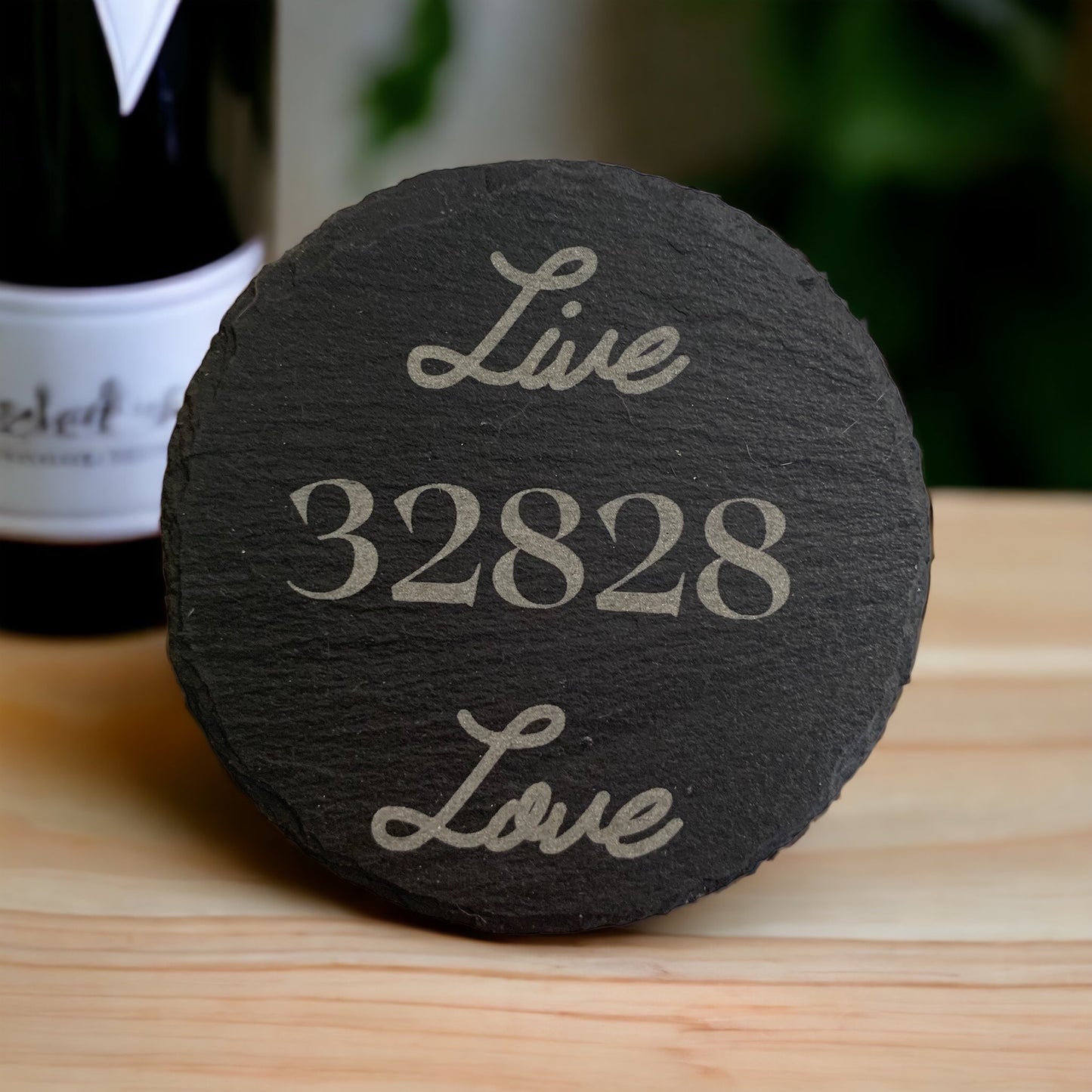 Slate Coasters Set of 4 Zip Code 32828