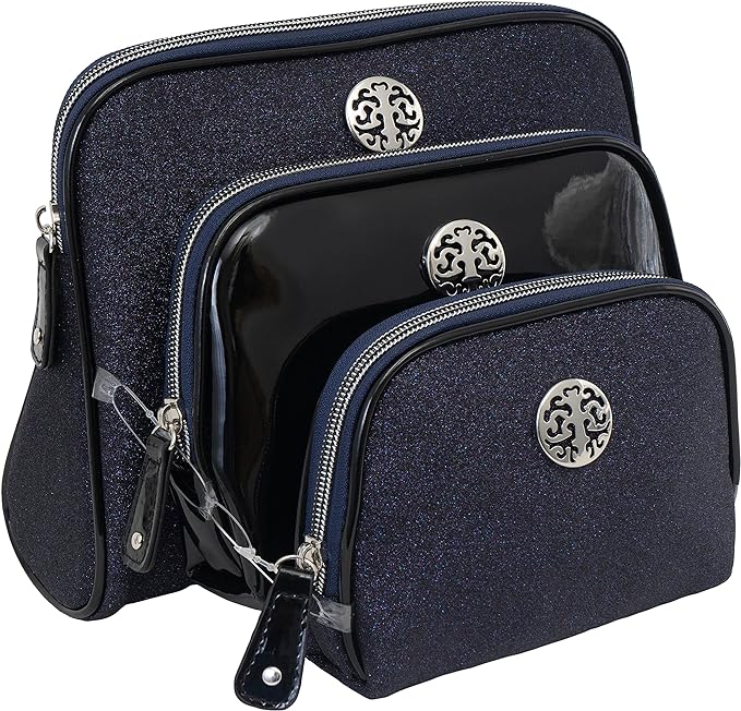 3 Piece Cosmetic Travel Set