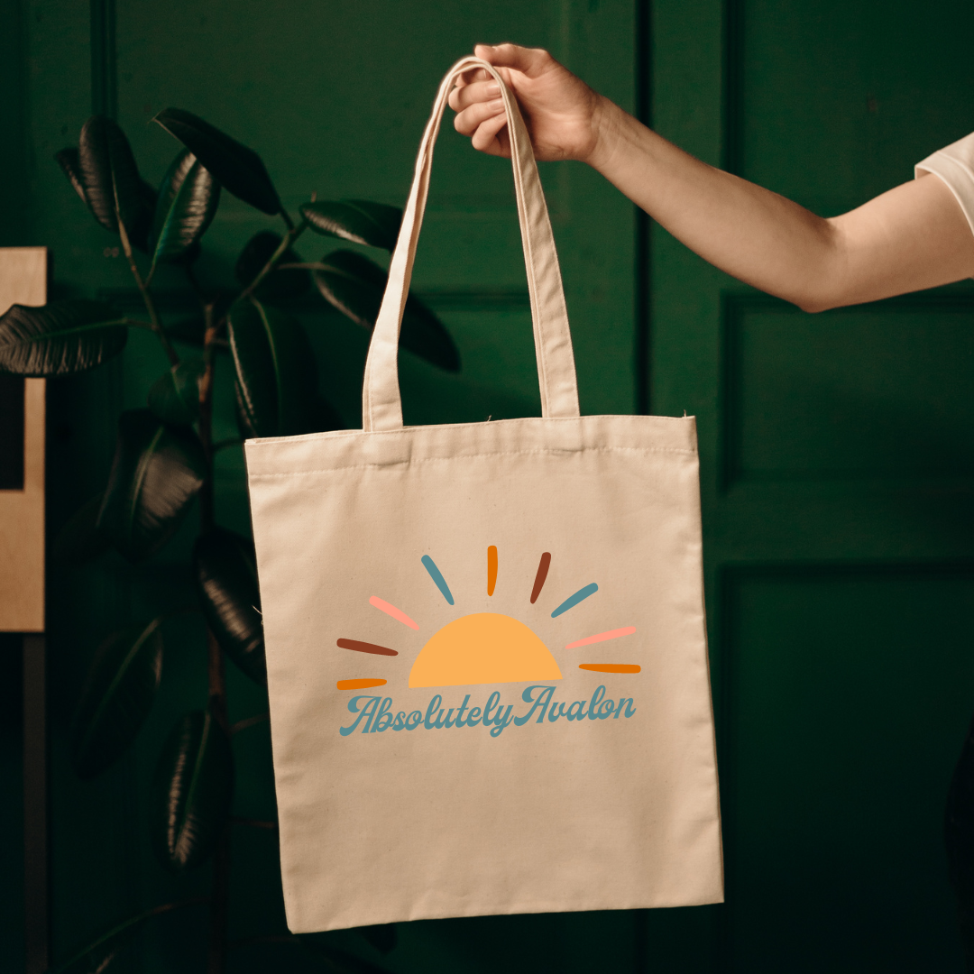 Absolutely Avalon Canvas Tote Bag