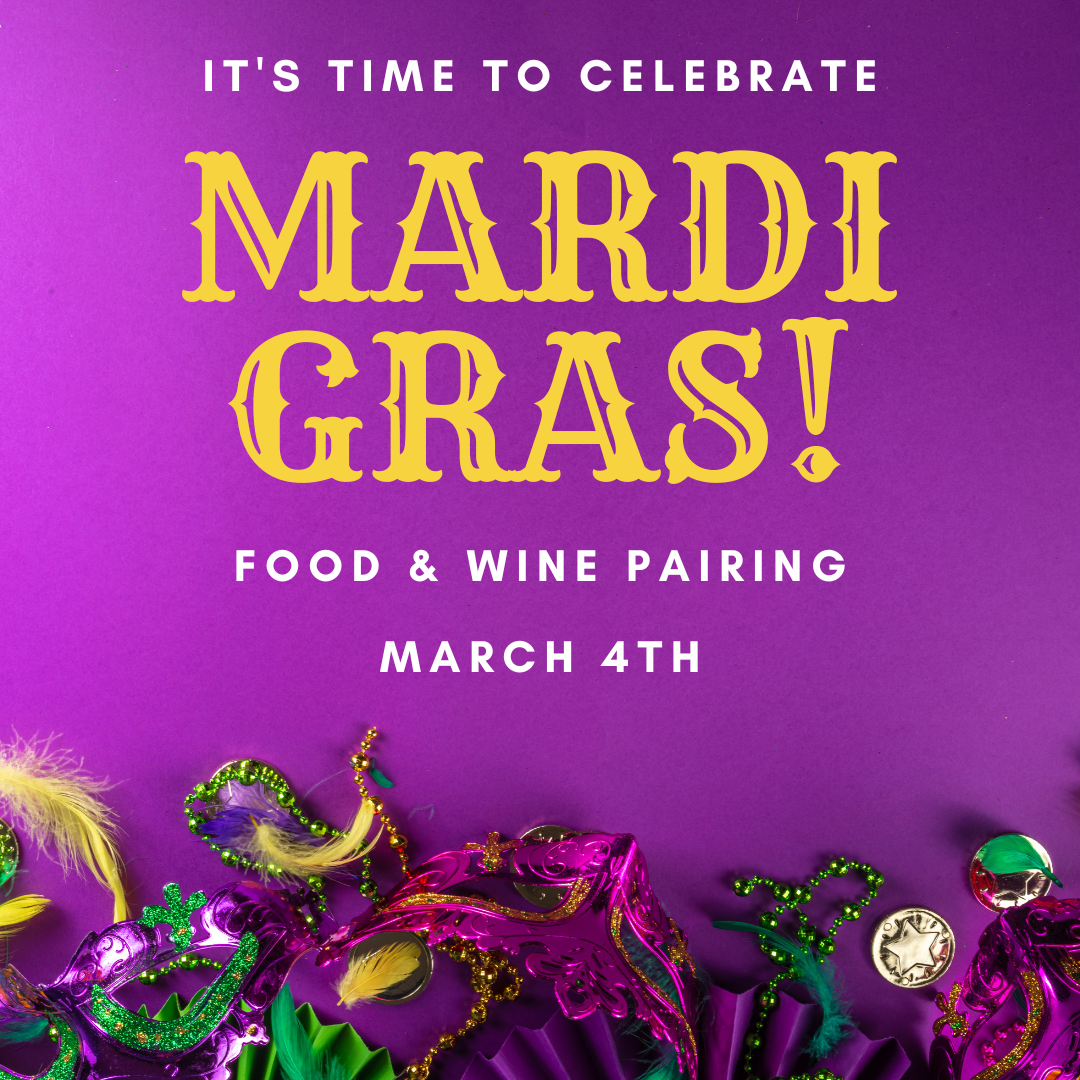 Mardi Gras Food & Wine Pairing