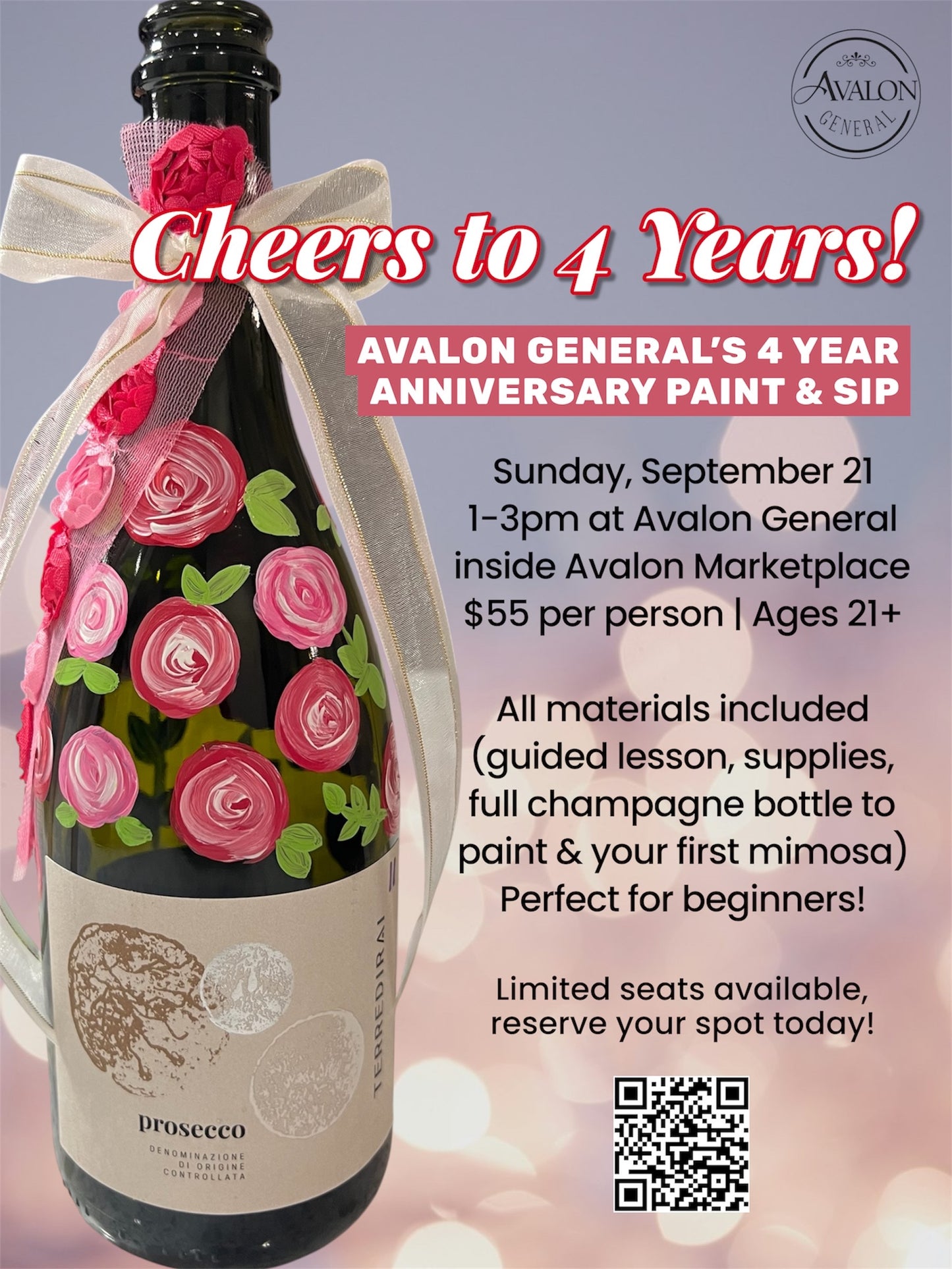 Paint and Sip Sunday September 21st