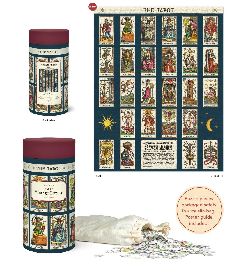 Tarot Cards 1000 Piece Vintage Puzzle